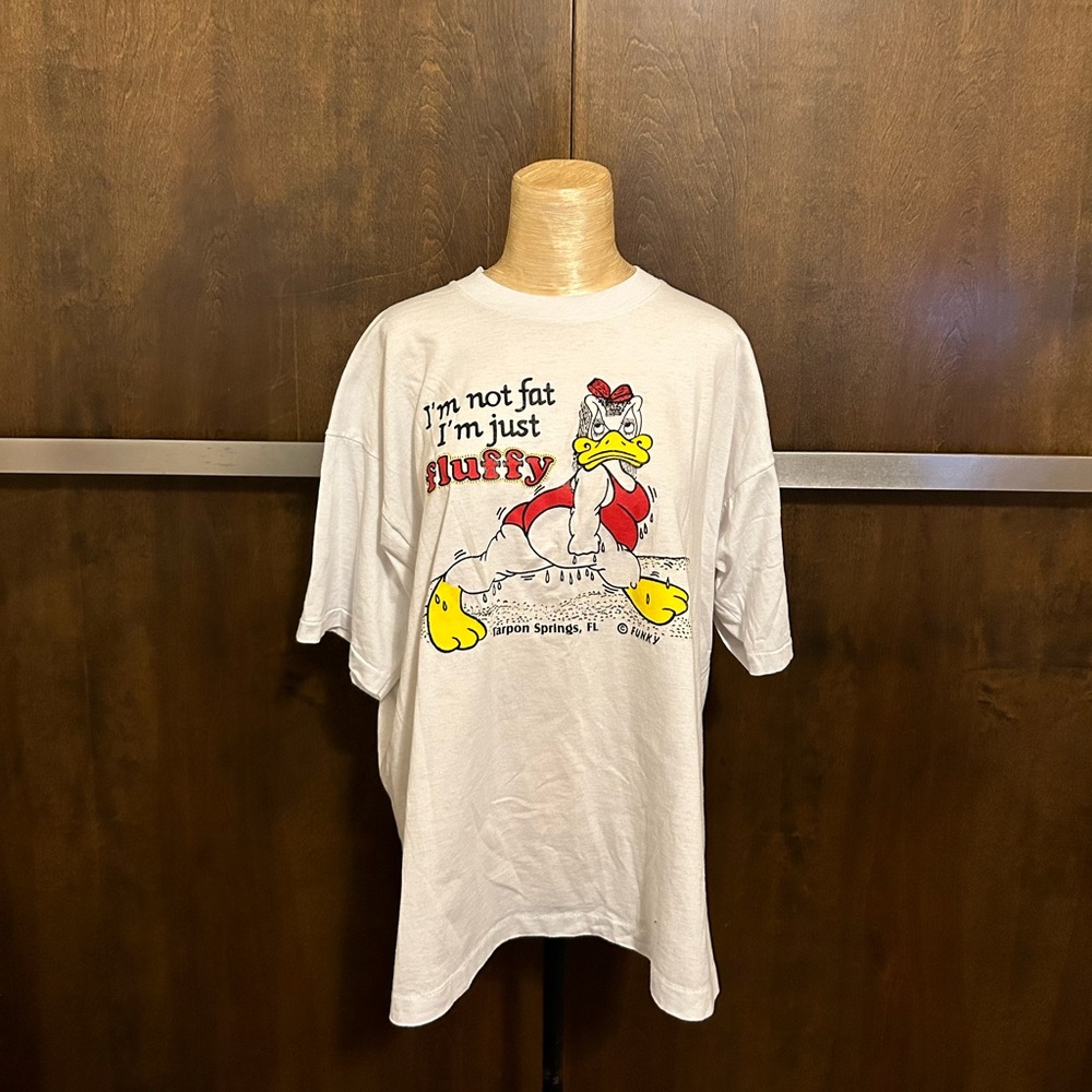 Vintage single stitch 90s fruit of the loom funny humor novelty unisex